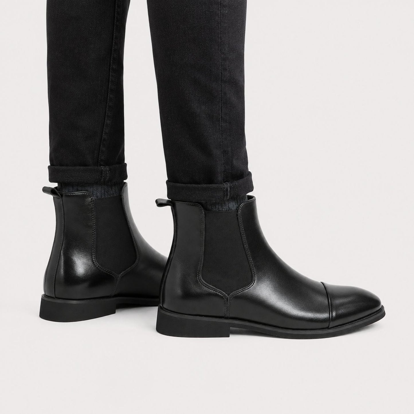Cap Toe Chelsea Boots | Zyphhra