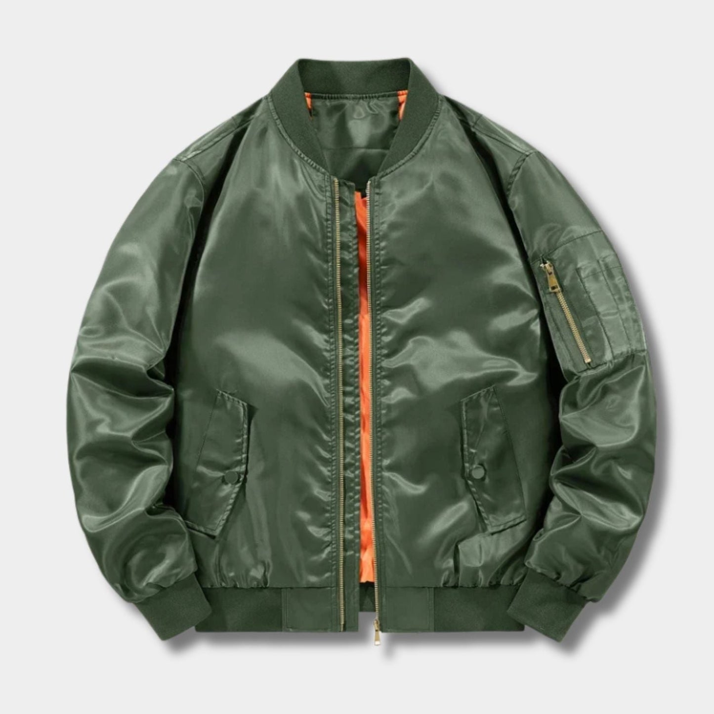 Classic Utility Bomber Jacket | Zyphhra