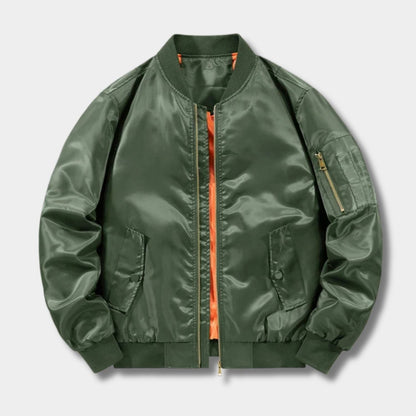 Classic Utility Bomber Jacket | Zyphhra