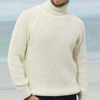 Warm Roll Neck Knit Jumper | Zyphhra