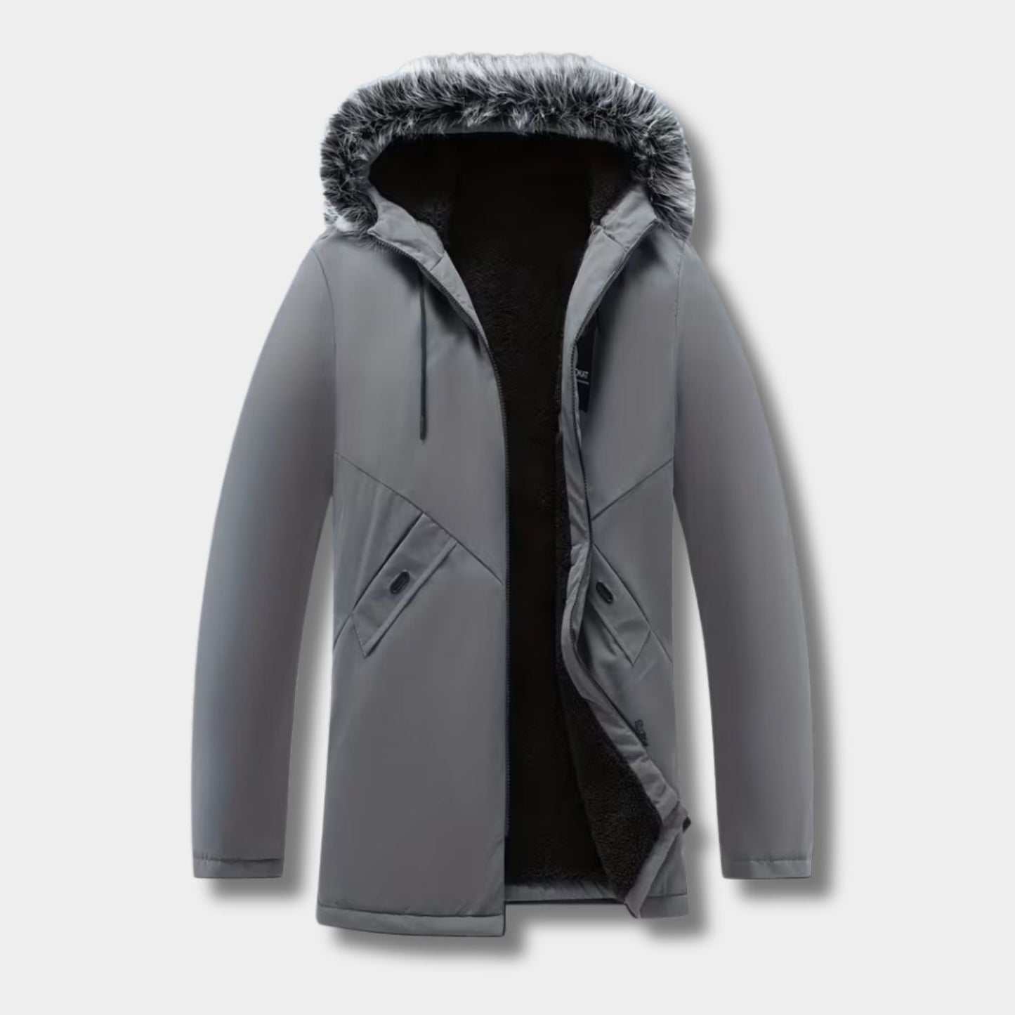 Fur Hood Longline Ski Coat | Zyphhra