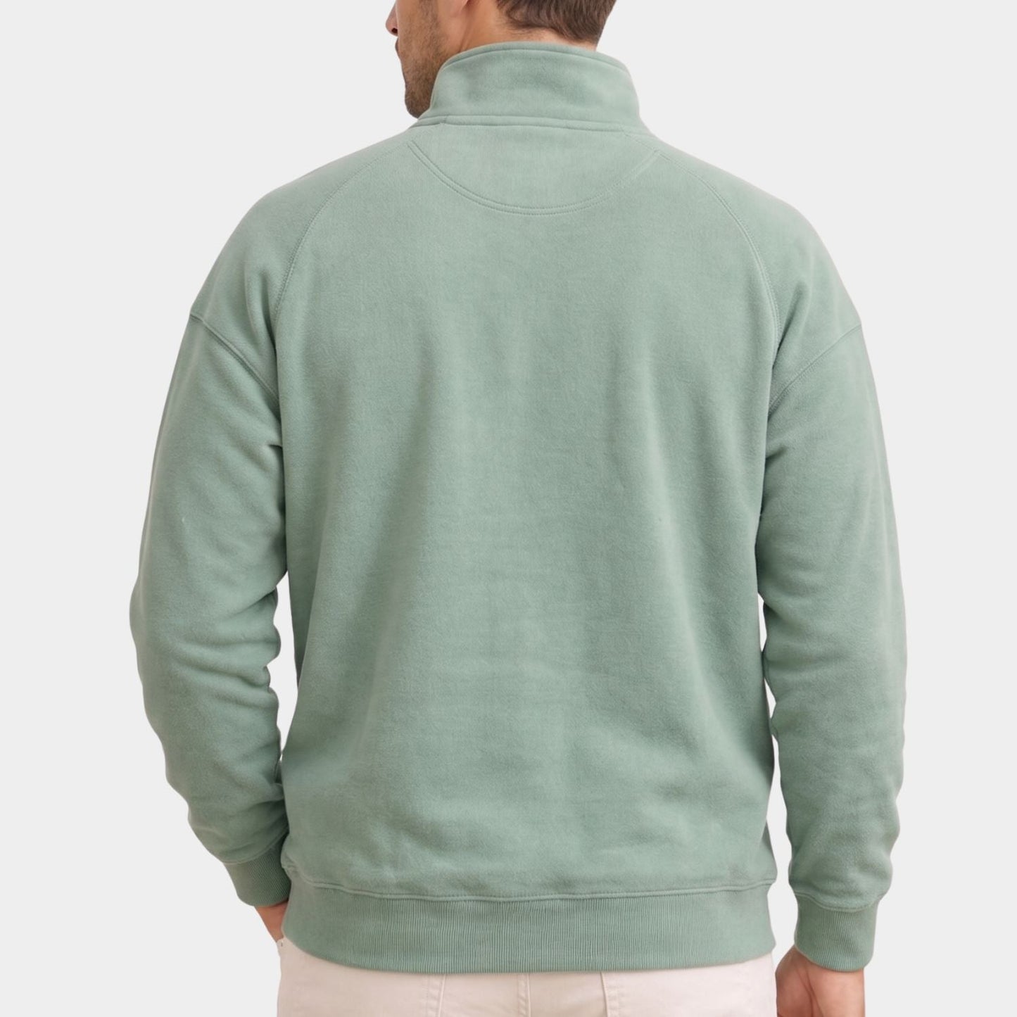 Stand Collar Fleece Quarter-Zip | Zyphhra