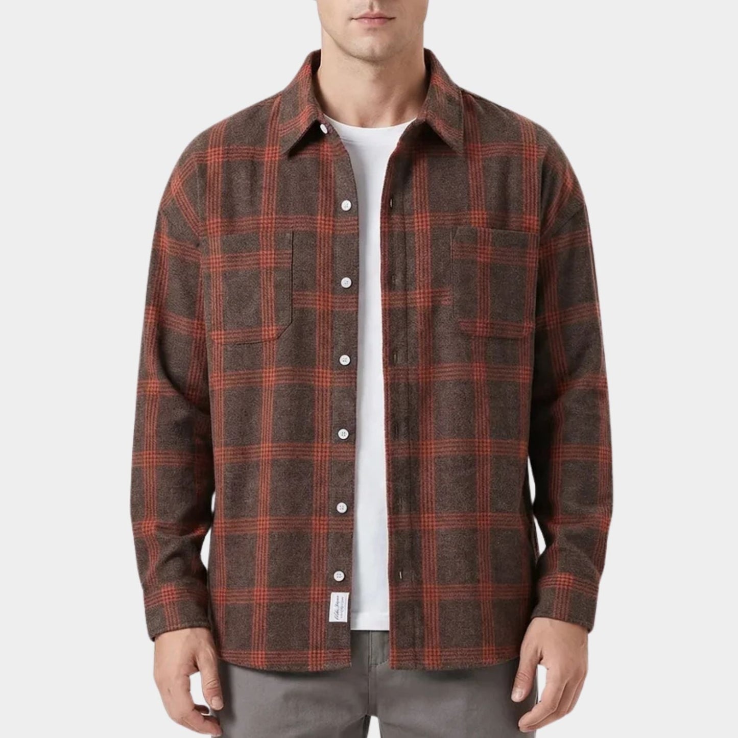 Classic Plaid Flannel Shirt Jacket | Zyphhra