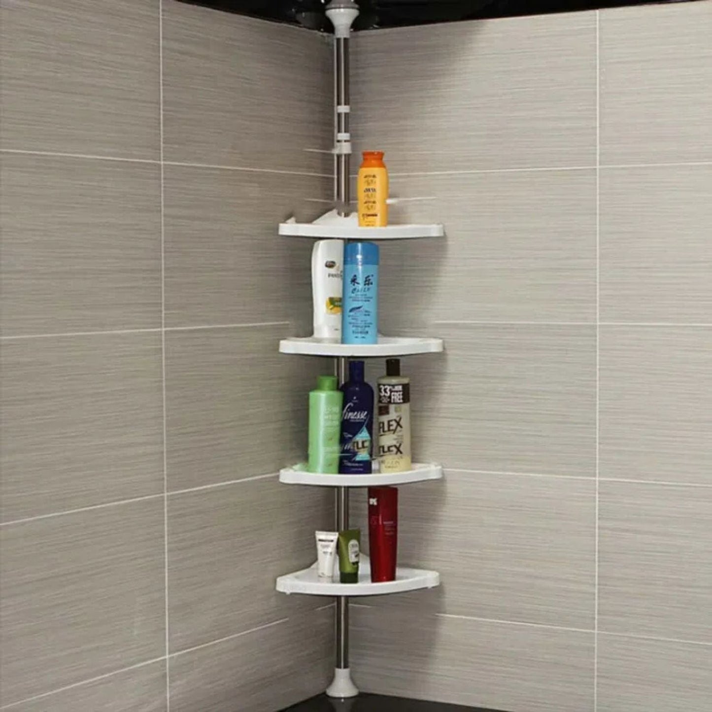 Adjustable Corner Shower Shelf | Zyphhra