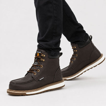 Waterproof Steel Toe Work Boots | Zyphhra