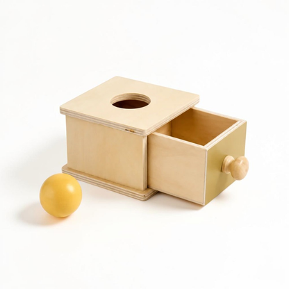 Wooden Drop & Retrieve Activity Box | Zyphhra