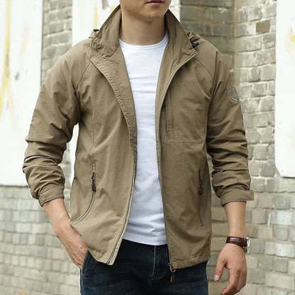 Breathable Cargo Waterproof Jacket | Zyphhra