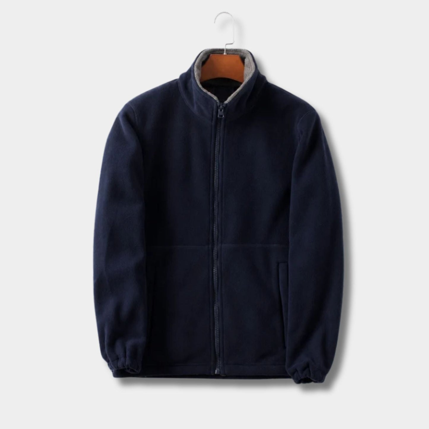 Stand Collar Casual Fleece Jacket | Zyphhra