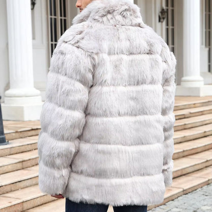 Plush Quilted Fur Jacket | Zyphhra