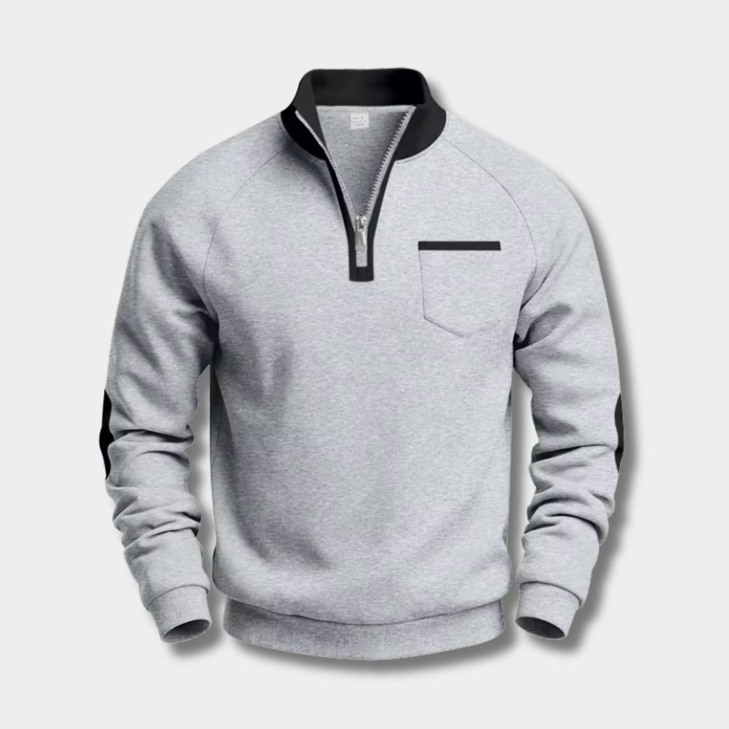 Fleece Pocket Pullover Quarter-Zip | Zyphhra