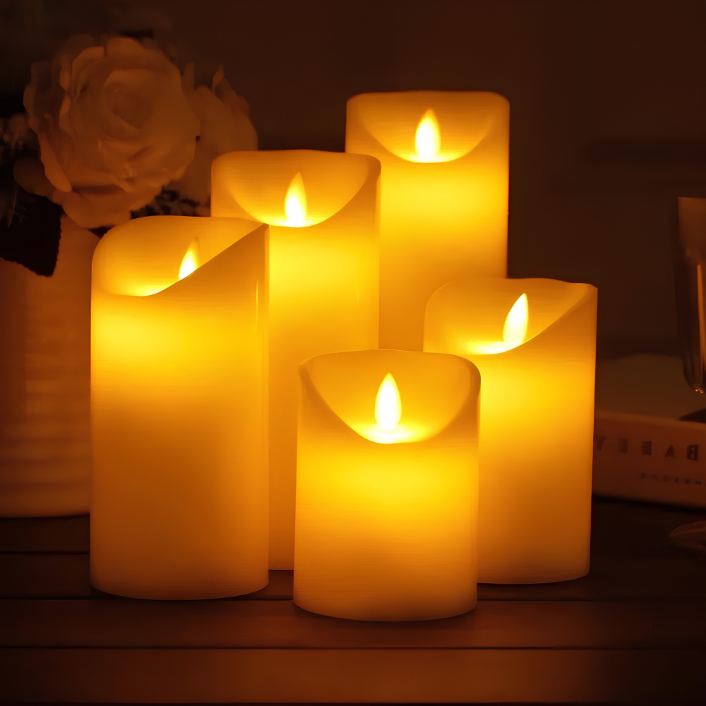Classic Candles - 5 Pieces