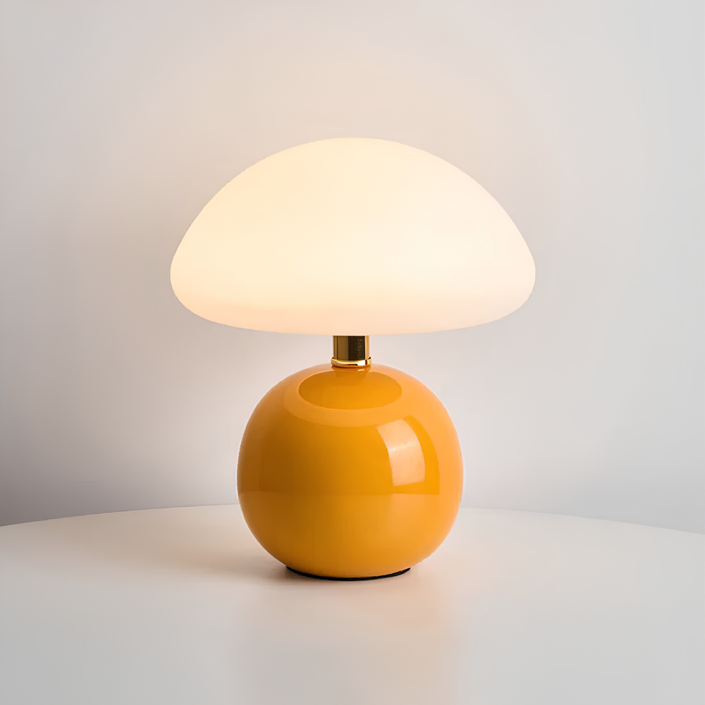 Elegant Mushroom Ambient Table Lamp | Zyphhra