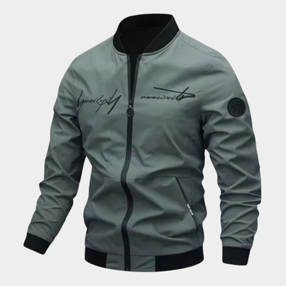 Embroidered Casual Bomber Jacket | Zyphhra