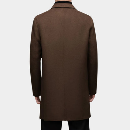 Modern Tailored Wool Over Coat | Zyphhra