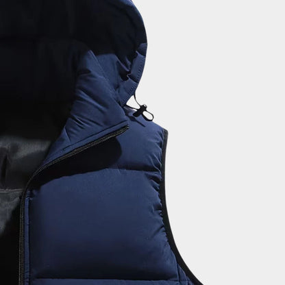 Heavyweight Hooded Puffer Gilet | Zyphhra
