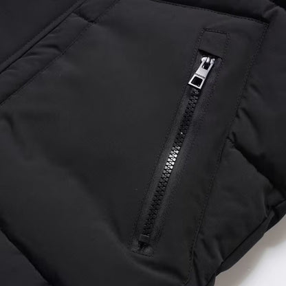 Hooded Winter Puffer Gilet | Zyphhra
