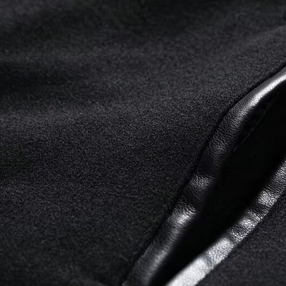 Varsity Leather Jacket | Zyphhra