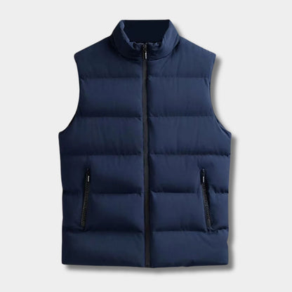 Quilted Zip Puffer Gilet | Zyphhra