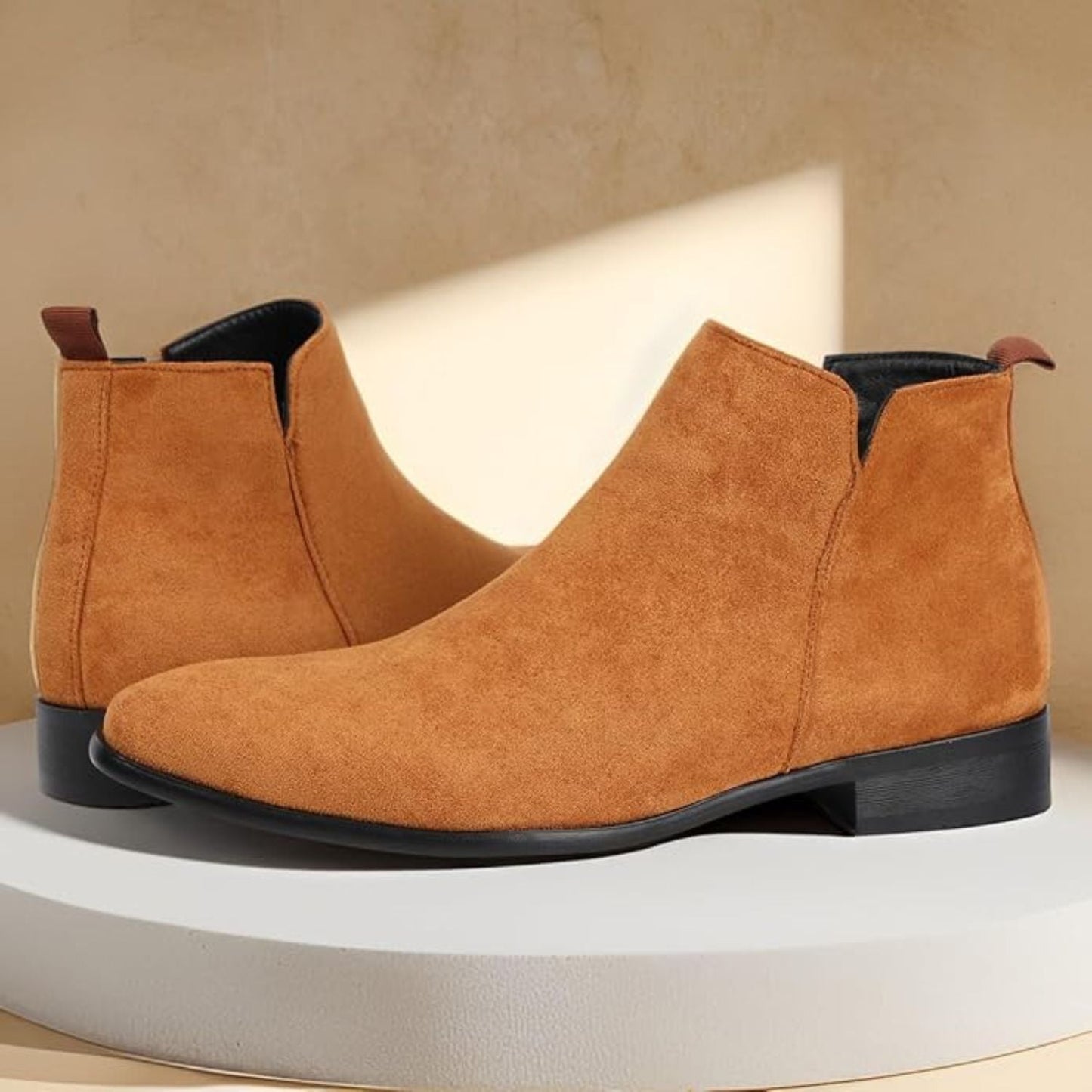 Square Toe Chelsea Boots | Zyphhra