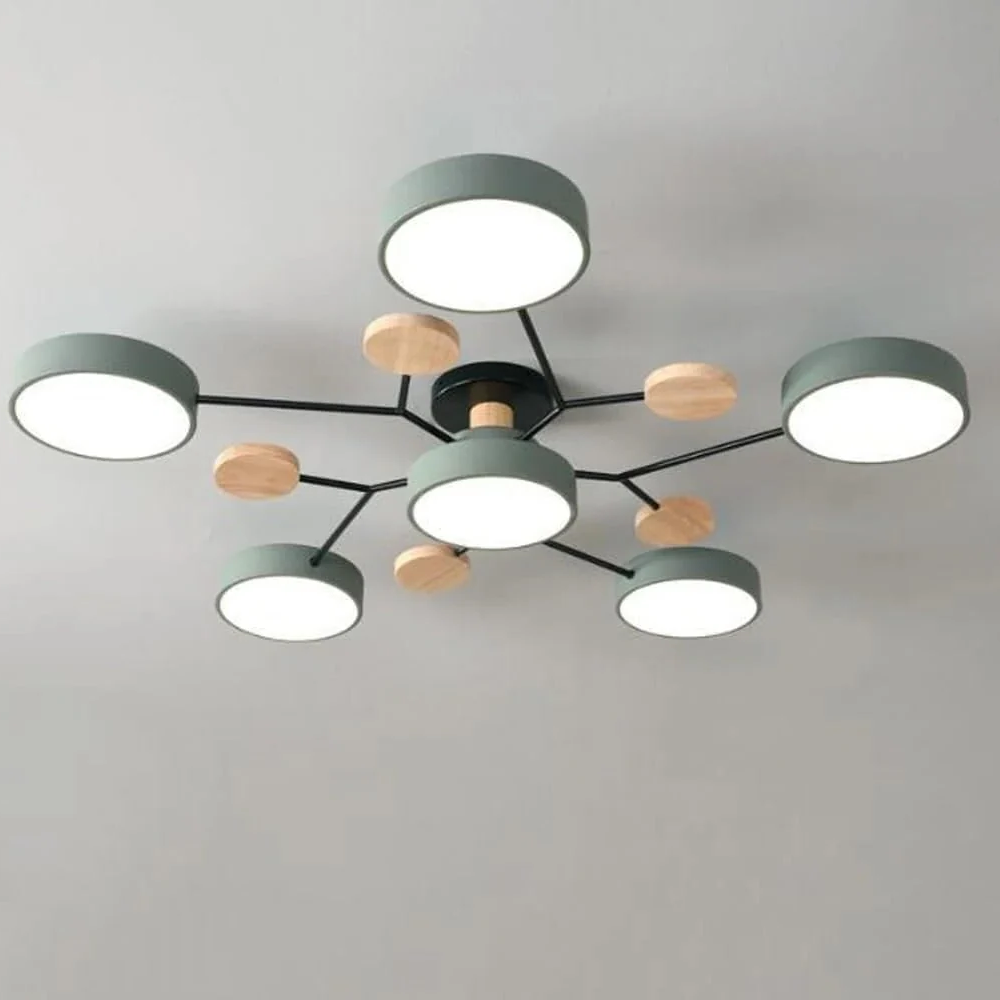 Sleek Circular LED Ceiling Fixture | Zyphhra