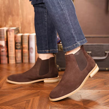 Classic Suede Chelsea Boots | Zyphhra