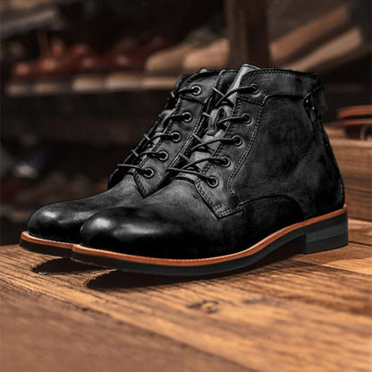 Classic Leather Dress Boots | Zyphhra