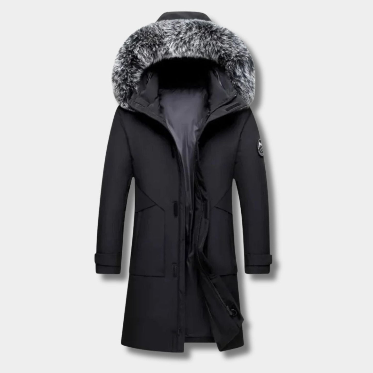 Faux Fur Hooded Thermal Ski Coat | Zyphhra