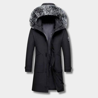Faux Fur Hooded Thermal Ski Coat | Zyphhra