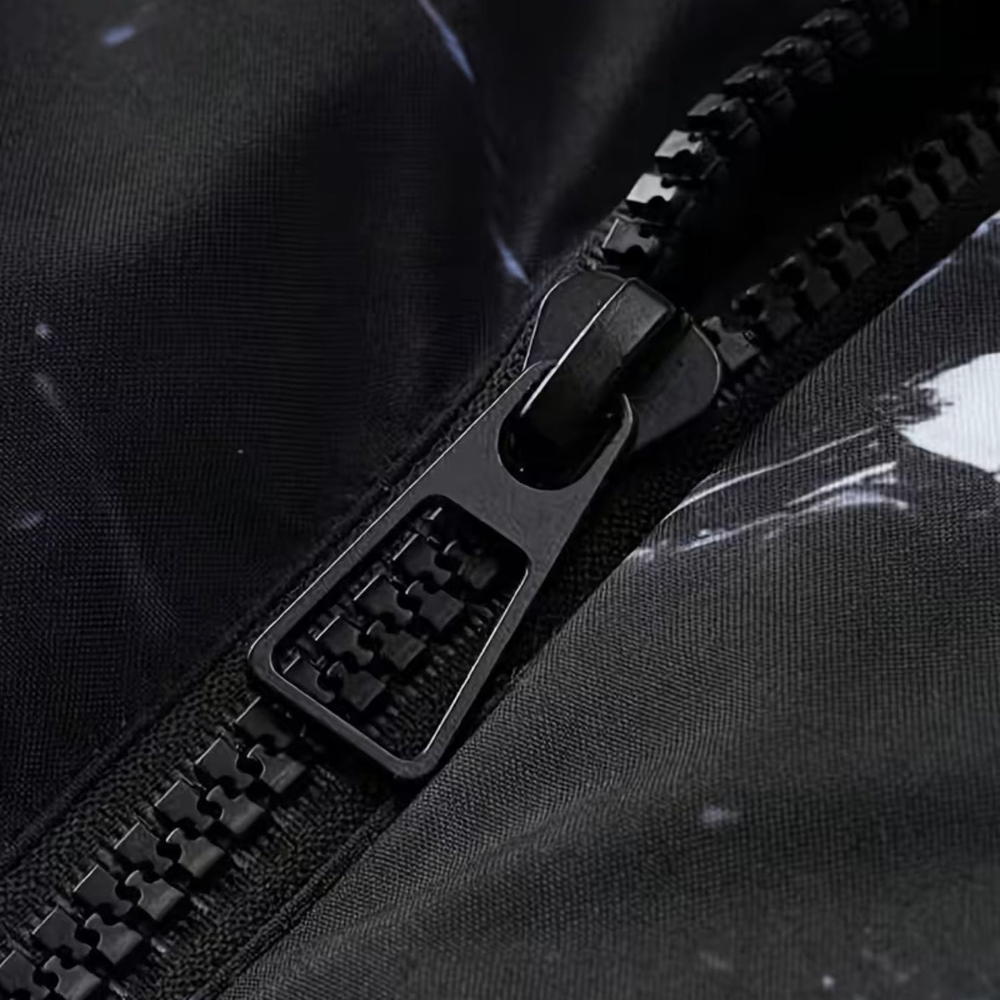 Marble Print Hooded Puffer Jacket | Zyphhra