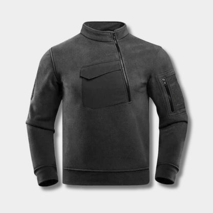 Tactical Quarter-Zip Fleece Jacket | Zyphhra