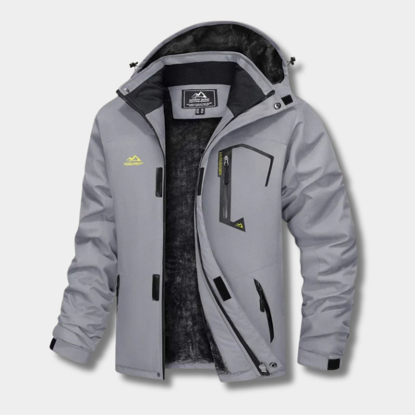 Waterproof Hooded Ski Jacket | Zyphhra