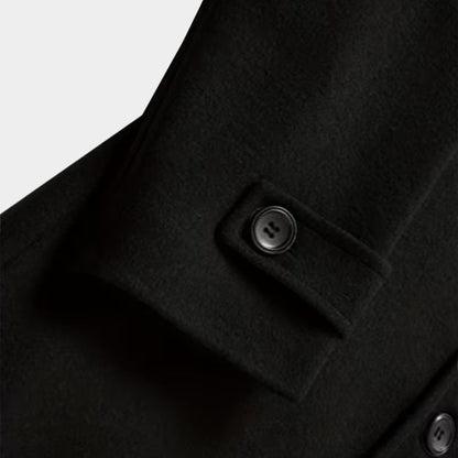 Vintage Double-Breasted Pea Coat | Zyphhra
