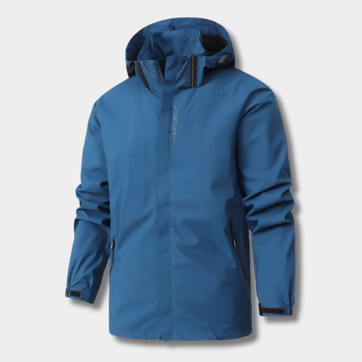 Adjustable Hood Shell Waterproof Jacket | Zyphhra