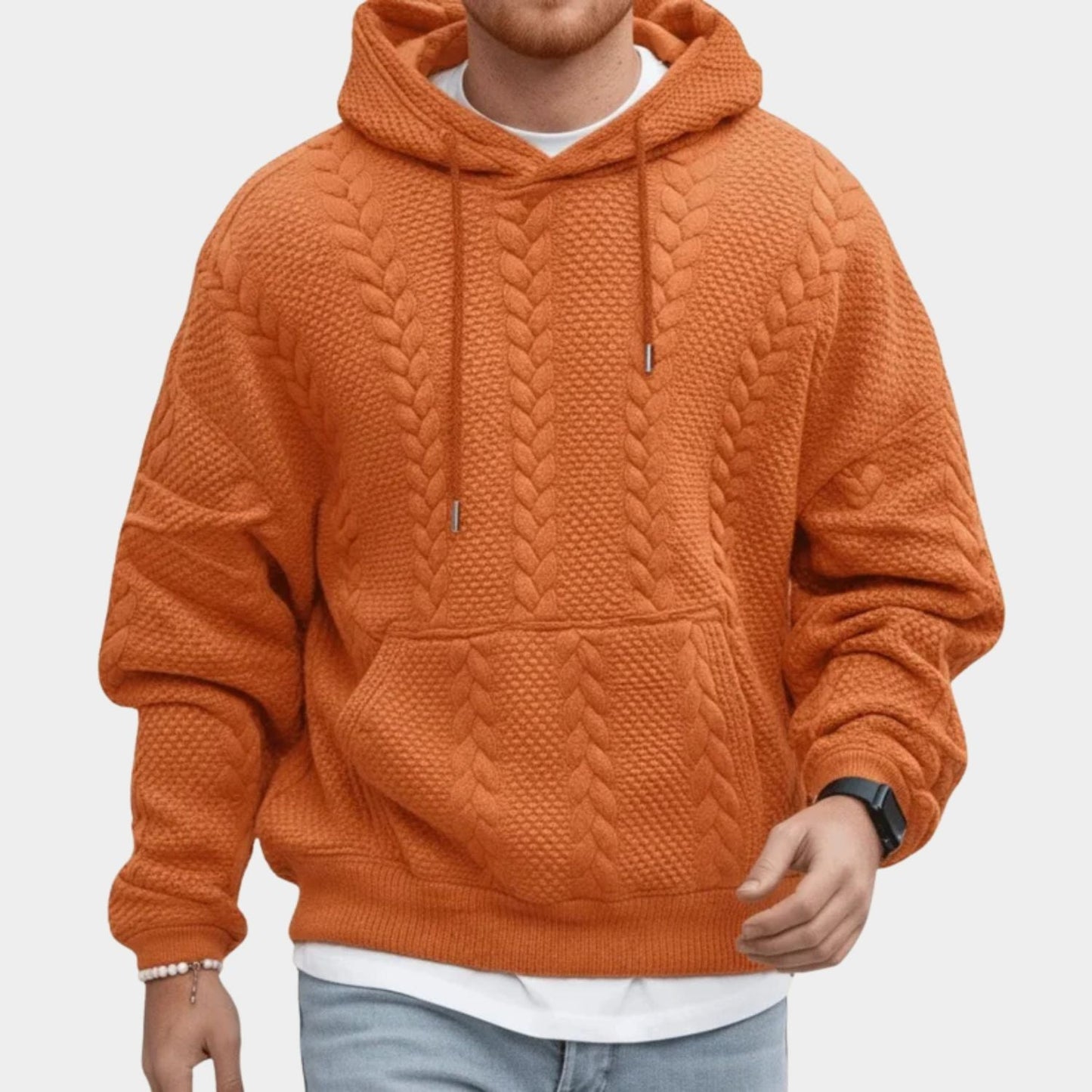 Cable Knit Hoodie | Zyphhra