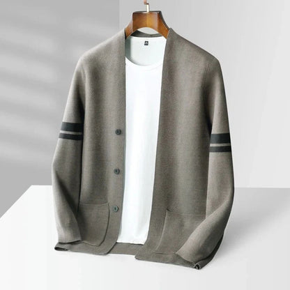 Minimalist Stripe Sleeve Cardigan | Zyphhra