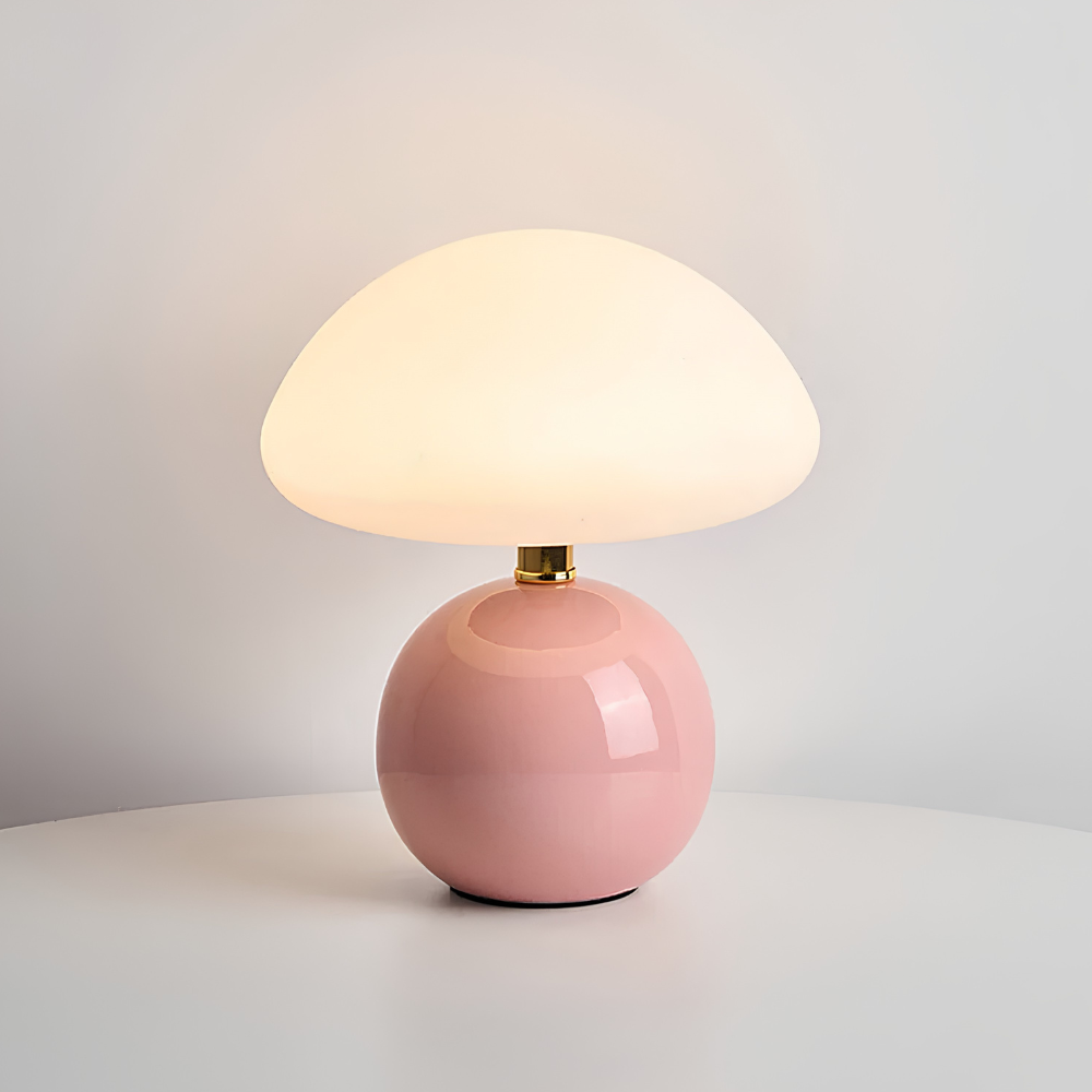 Elegant Mushroom Ambient Table Lamp | Zyphhra