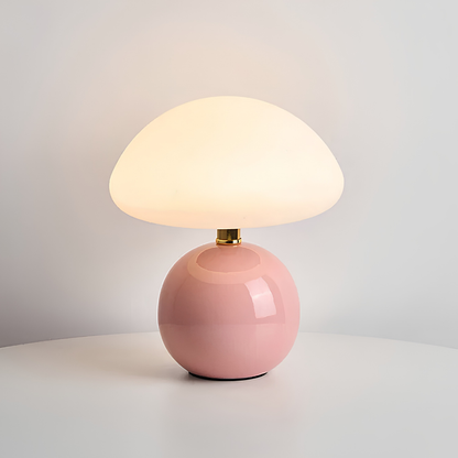 Elegant Mushroom Ambient Table Lamp | Zyphhra