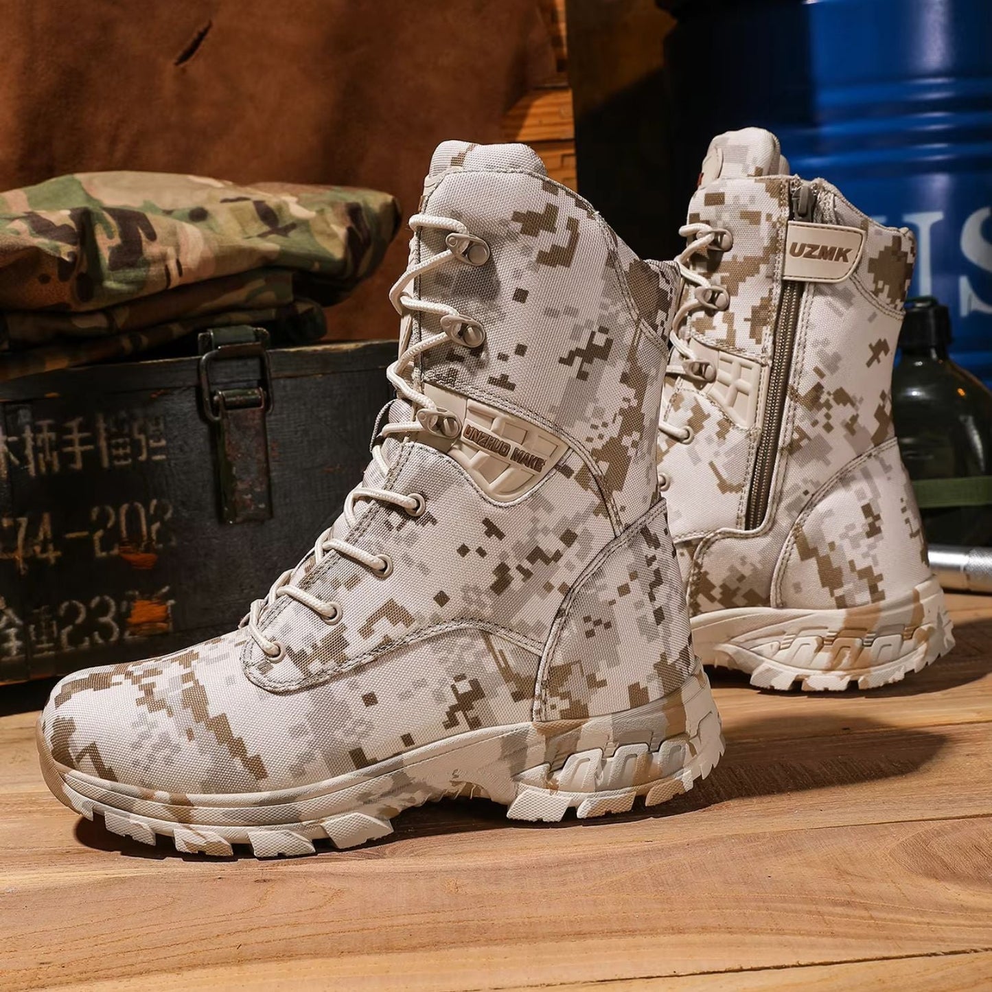 Tactical Camo Hunting Boots | Zyphhra