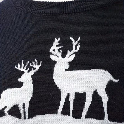 Reindeer & Pine Christmas Jumper | Zyphhra