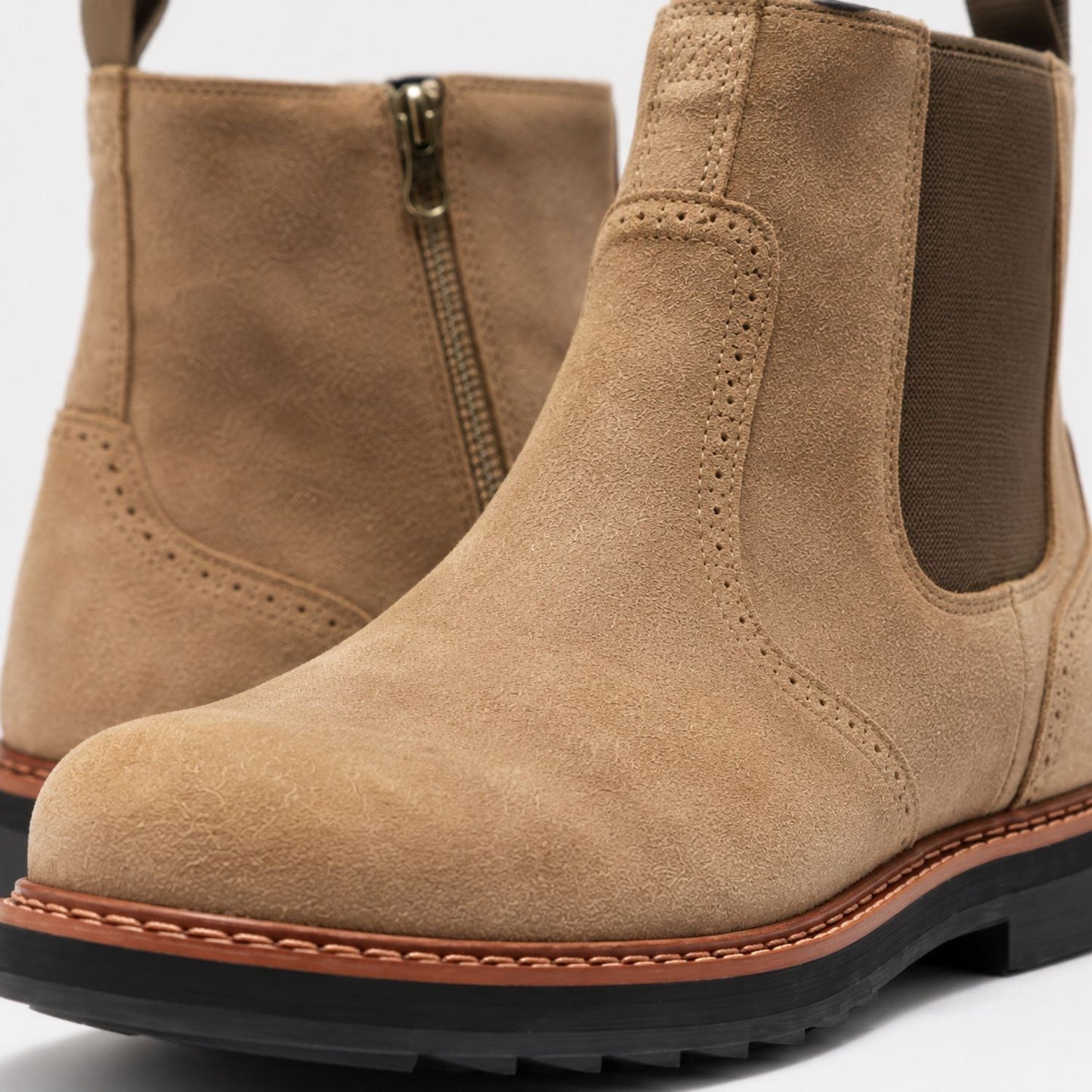 Heritage Suede Chelsea Boots | Zyphhra