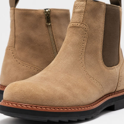 Heritage Suede Chelsea Boots | Zyphhra