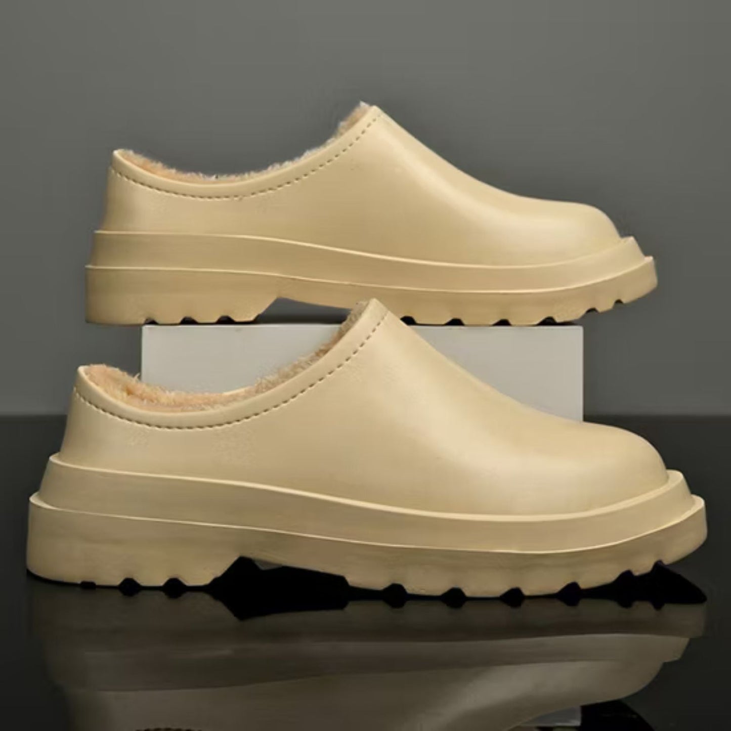 Waterproof Plush Slip-On Slippers | Zyphhra