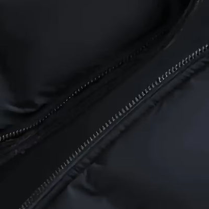 Corduroy Hooded Puffer Jacket | Zyphhra