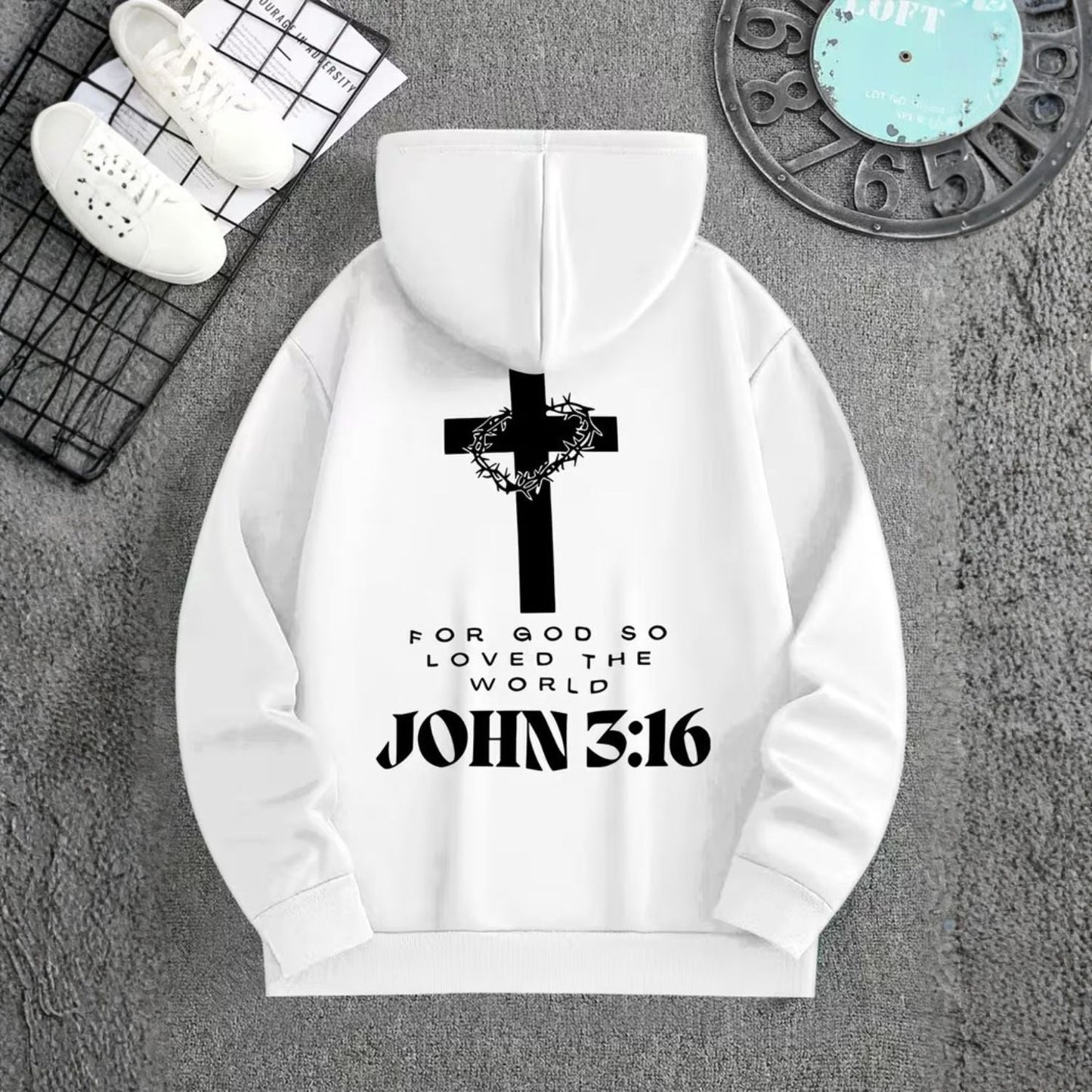 Faith Graphic Pullover Hoodie | Zyphhra