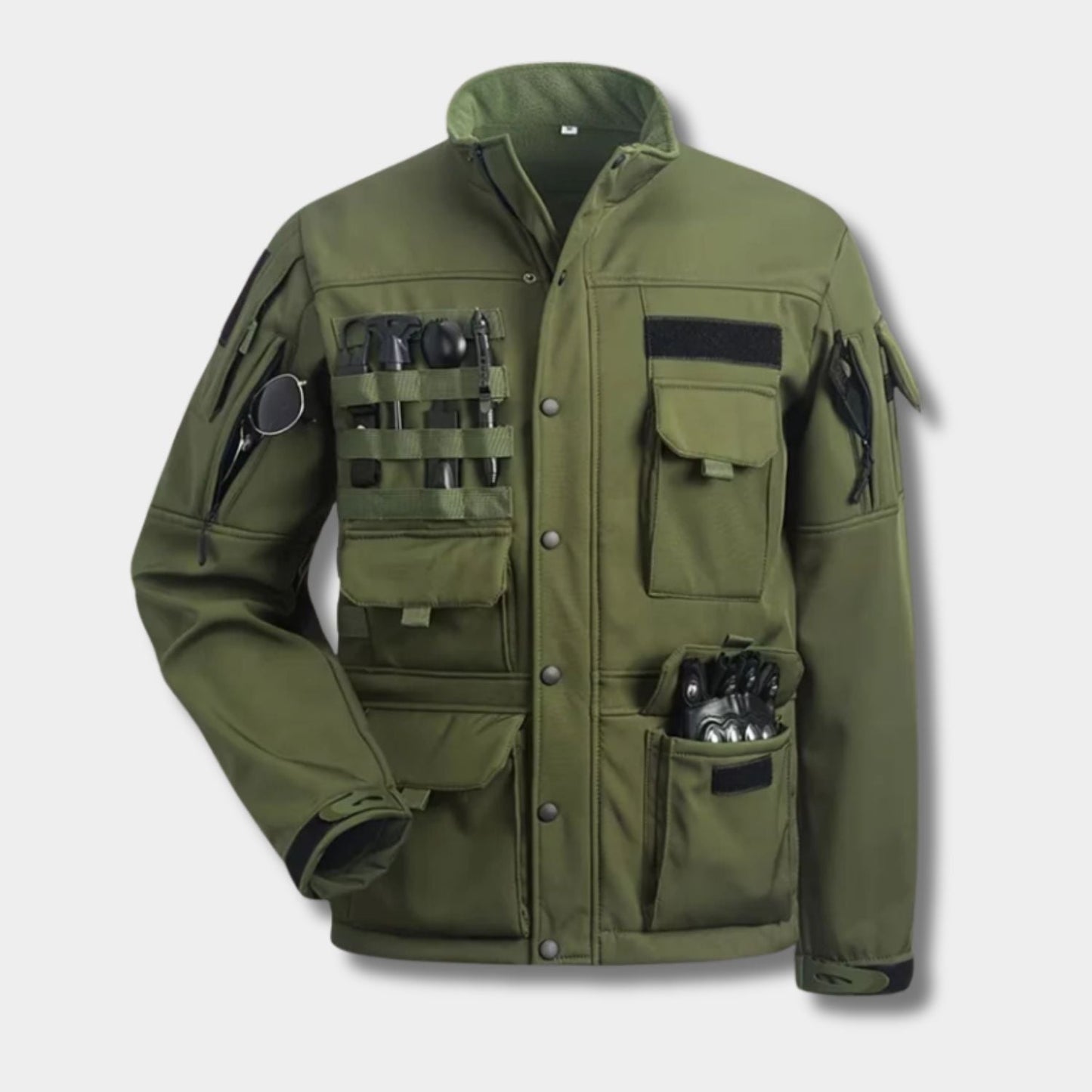 Tactical Multi-Pocket Ski Jacket | Zyphhra