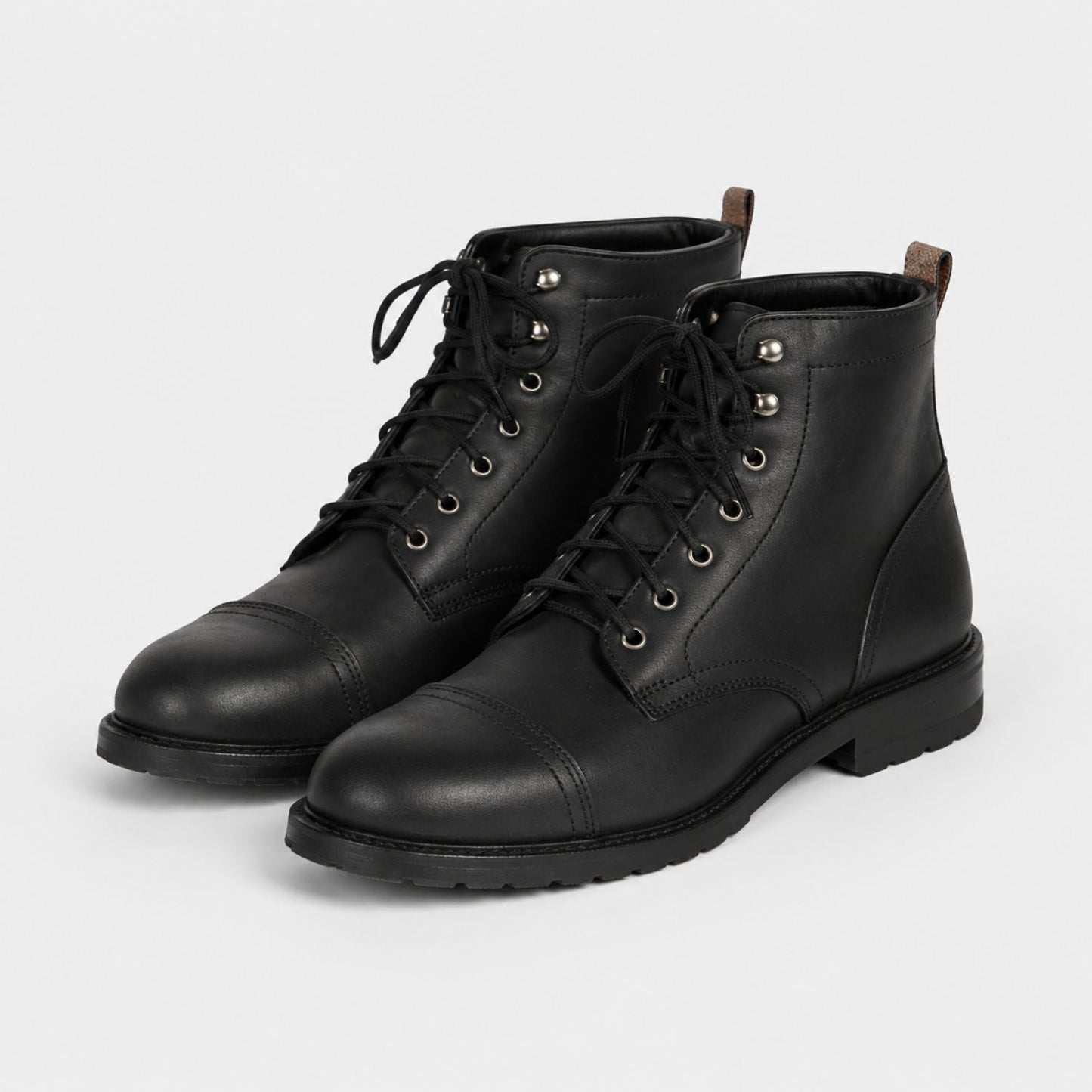 Retro Leather Dress Boots | Zyphhra