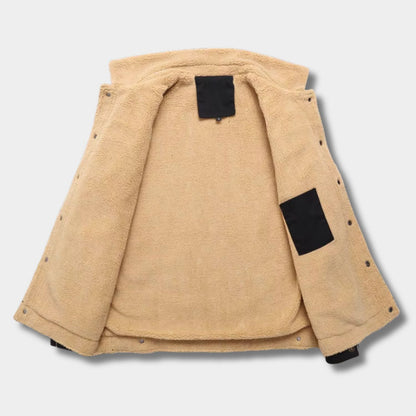 Fleece Lined Pilot Aviator Jacket | Zyphhra