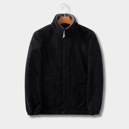 Stand Collar Casual Fleece Jacket | Zyphhra