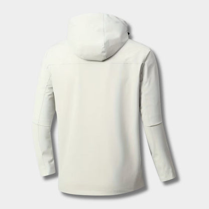 Hooded Shell Zip Waterproof Jacket | Zyphhra