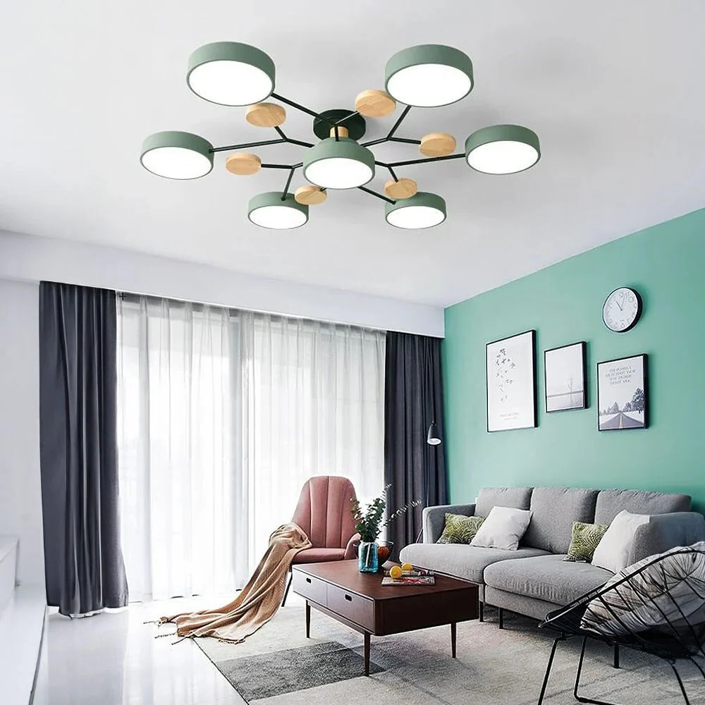 Sleek Circular LED Ceiling Fixture | Zyphhra